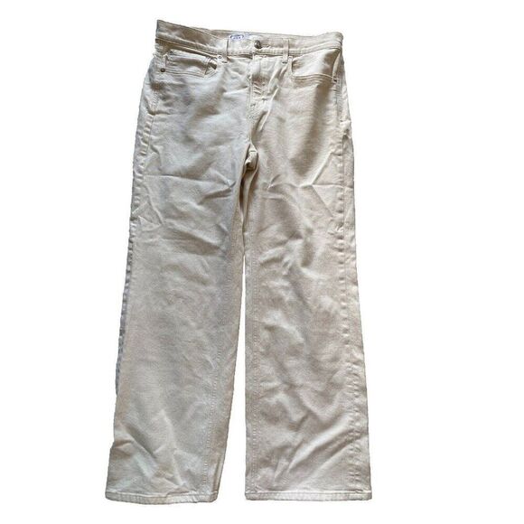 AYR Jeans Cream Wide Leg W 33S / 33 S Beige